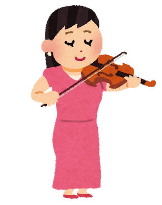 バイオリンの手話のやり方は 趣味に関する単語表現を動画で解説 しゅわぶくろ